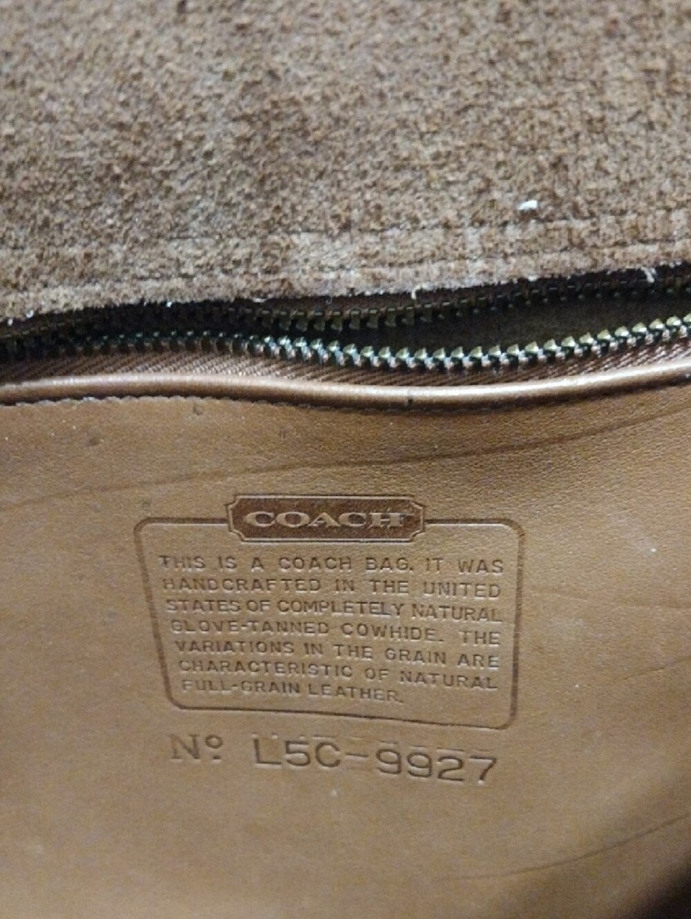 Coach Willis Bag Leather Turn-Lock Crossbody in British Tan Leather - Picture 3 of 16